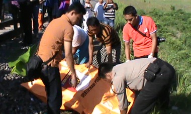 Pasutri Tewas Tertabrak Kereta di Jember 