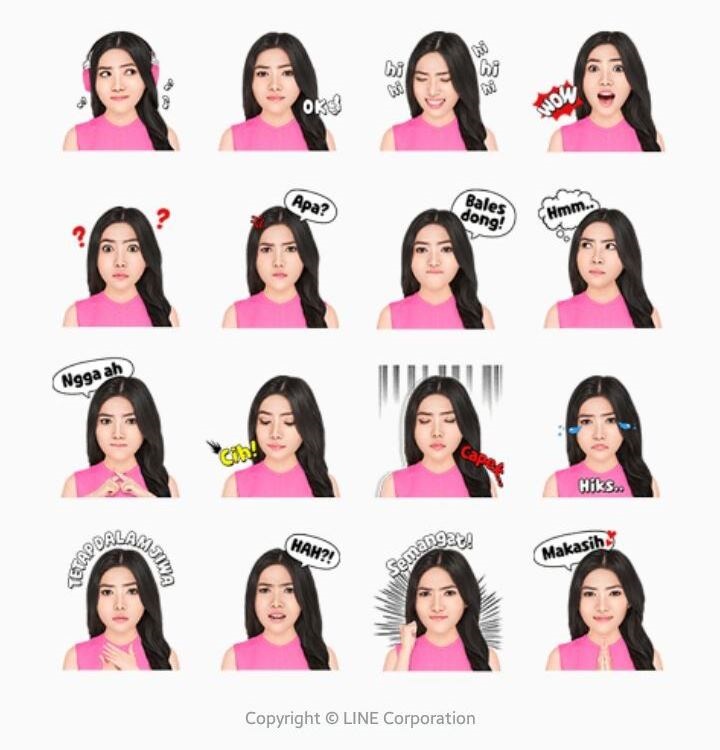 MixRadio Luncurkan Stiker Suara Isyana untuk LINE