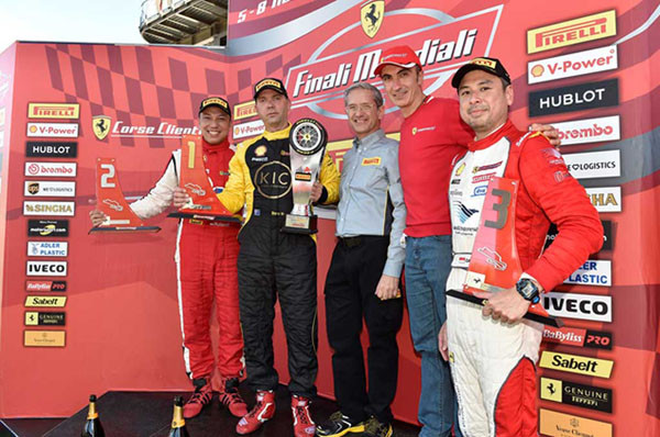 Pembalap Indonesia Warnai Podum Final Ferrari Challenge 