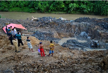 Penambang Emas Tradisional di Barito Utara Tewas Tertimbun Longsor