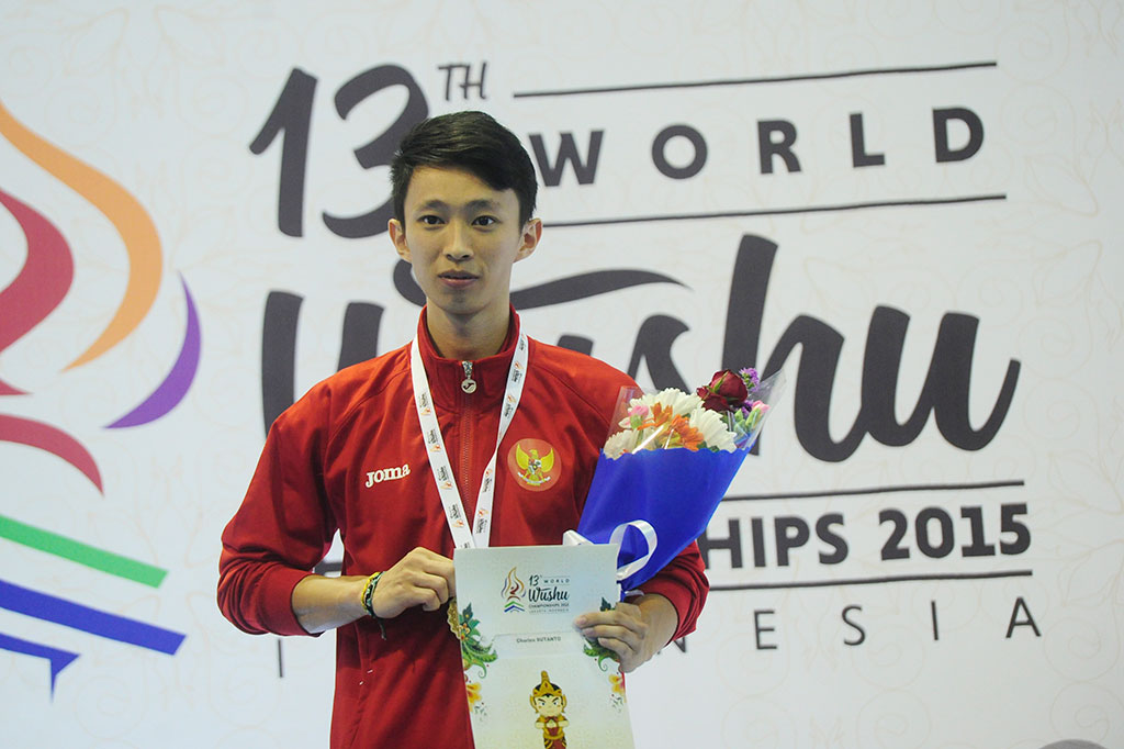 Charles Sutanto Sumbang Emas untuk Indonesia
