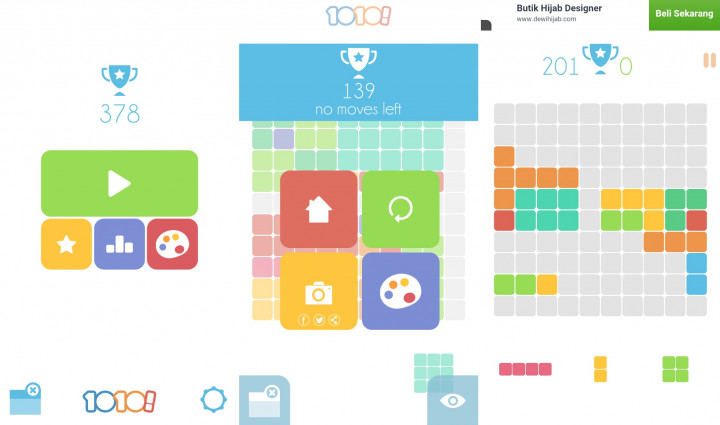 1010! Puzzle, Mirip Tetris Tapi Lebih Adiktif