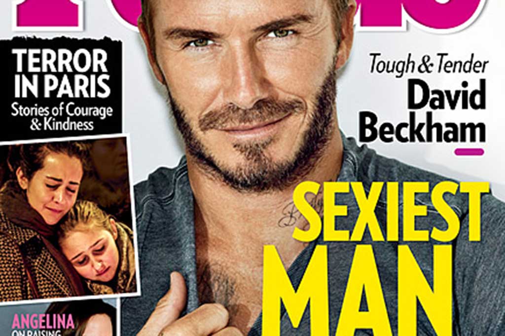 Beckham Pria Terseksi Versi 'People'
