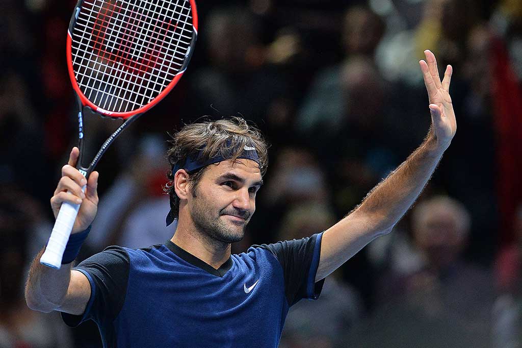Federer Singkirkan Nishikori dari World Tour Finals