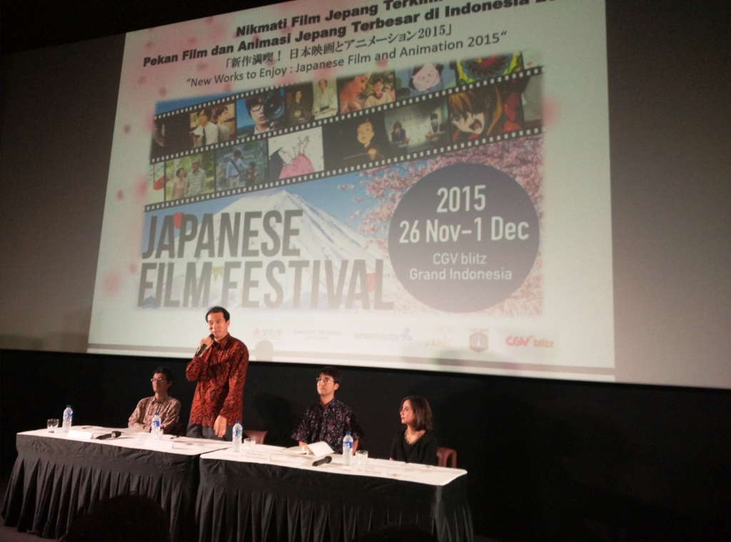 Press conference on Japan Film Festival (Photo: Nabila Gita/MTVN)