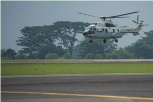 TB Hasanudin Dorong Pemerinah Beli Heli Buatan Indonesia 