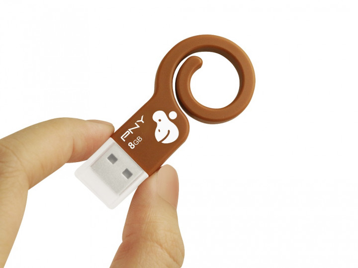 PNY Luncurkan Flash Drive Berbentuk Ekor Monyet  