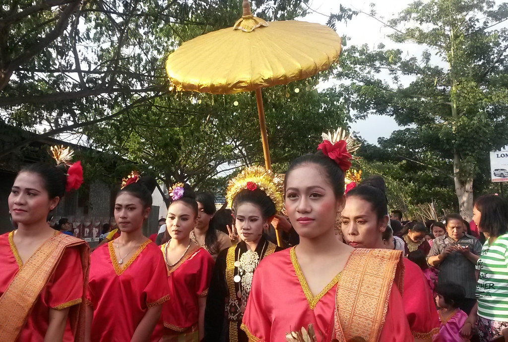 Pernikahan adat di Lombok. (foto:MTVN/Nia Deviyana)