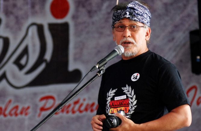 Iwan Fals (Foto:Antara/Indrianto Eko)