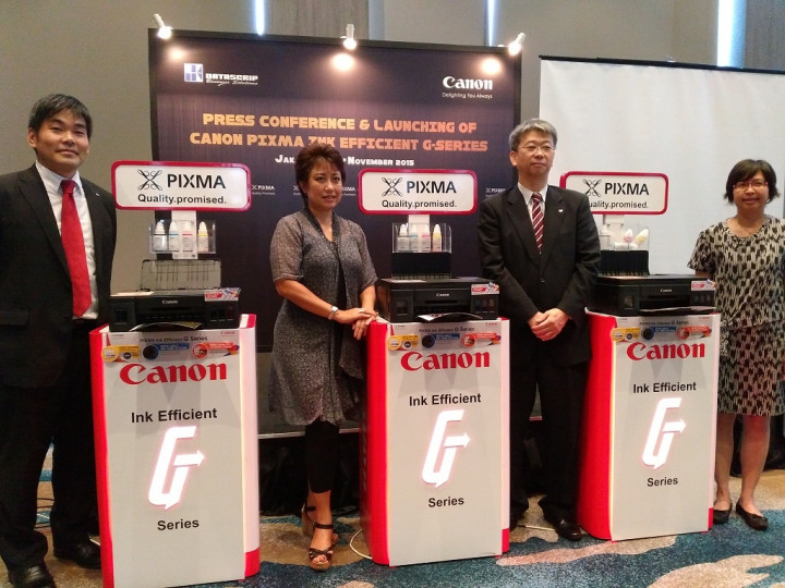 Canon Luncurkan Printer PIXMA Ink Efficient G-Series