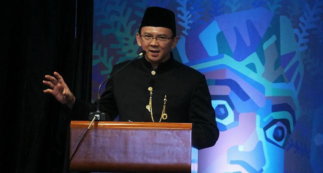 Gubernur Provinsi DKI Jakarta, Basuki Tjahaja Purnama. (Foto:MI/Arya)