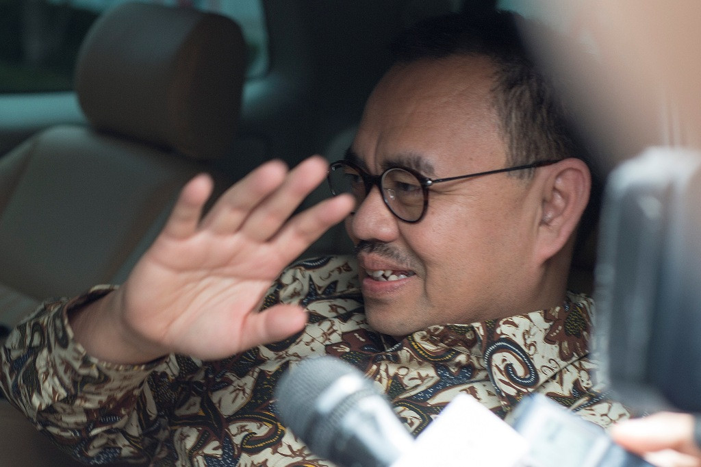 Menteri ESDM Sudirman Said (ANTARA FOTO/Widodo S. Jusuf)