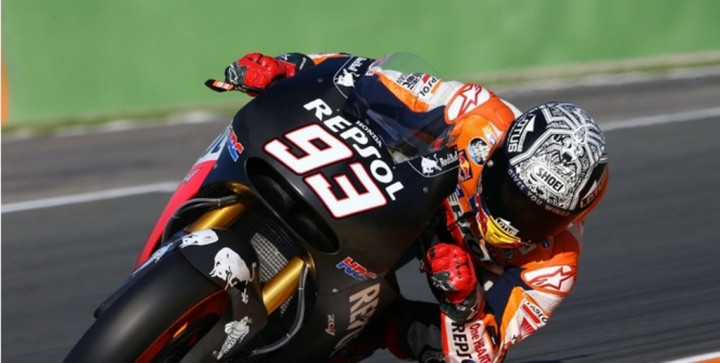 Terjatuh Dua Kali, Marquez Selesaikan Tes di Posisi Kedua