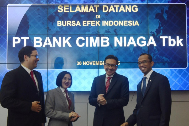 CIMB Niaga Peringati 26 Tahun <i>Listing</i> di BEI