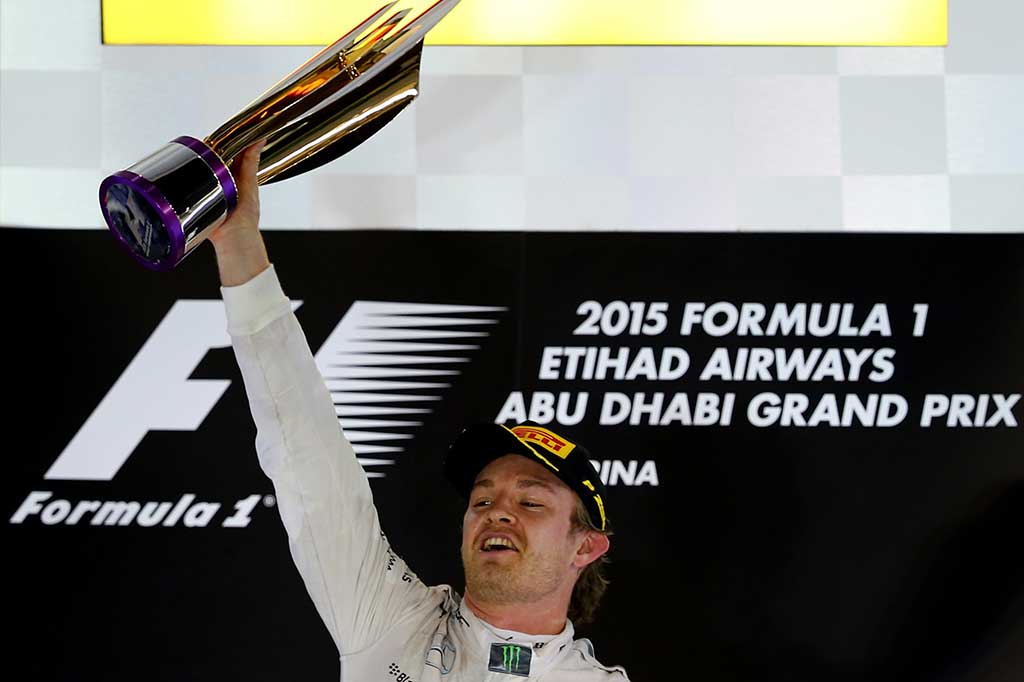 Rosberg Juarai Balapan Penutup Musim