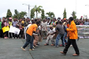 Polda Tak Pernah Terima Surat Pemberitahun Demo Mahasiswa Papua