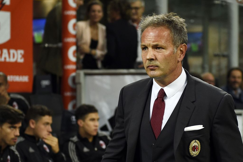 Pelatih AC Milan Sinisa Mihajlovic (Foto: AFP PHOTO / OLIVIER MORIN)