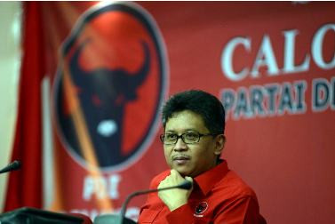 Sekjen DPP PDIP Hasto Kristiyanto----MI/Panca Syurkani