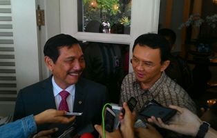 Temui Ahok, Luhut: Hanya Makan Siang