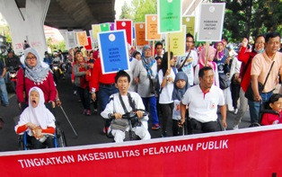 Jakarta Belum Ramah Bagi Difabel