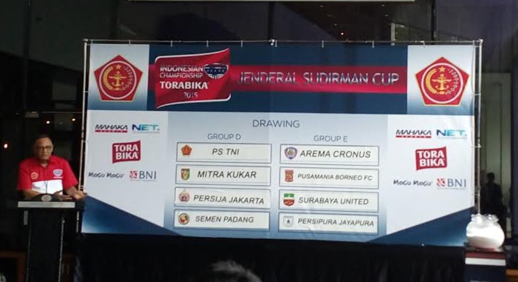 Hasil undian babak delapan besar Piala Jenderal Sudirman 2015 yang digelar di Hotel Atlet, Senayan, Jakarta (Foto: MTVN/Krisna)