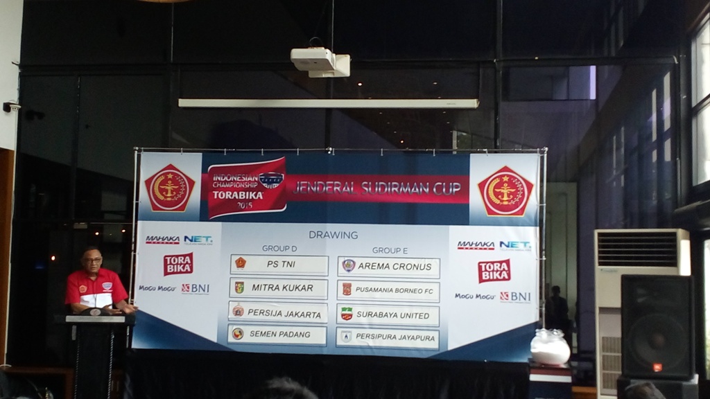 Drawing babak delapan besar Piala Jenderal Sudirman (Foto: MTVN/Krisna)