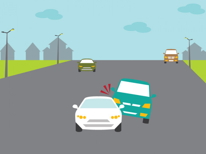 Mobil Berukuran Sedang Alami Kecelakaan di Tol Cipali