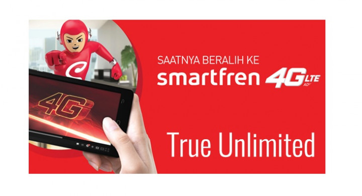Smartfren True Unlimited, Jaringan 4G LTE Tanpa Batas  