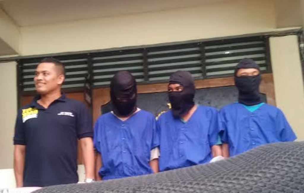 Pelaku pembegalan--Metrotvnews.com/Arga Sumantri