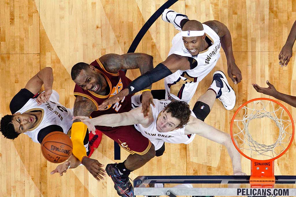 Pelicans Kalahkan Cavaliers 114-108