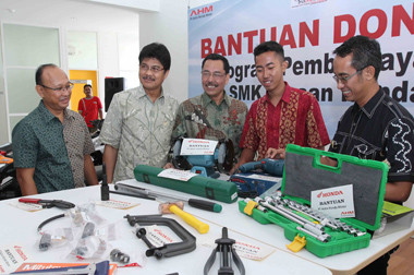 Honda Bikin Bengkel untuk Lulusan SMK 