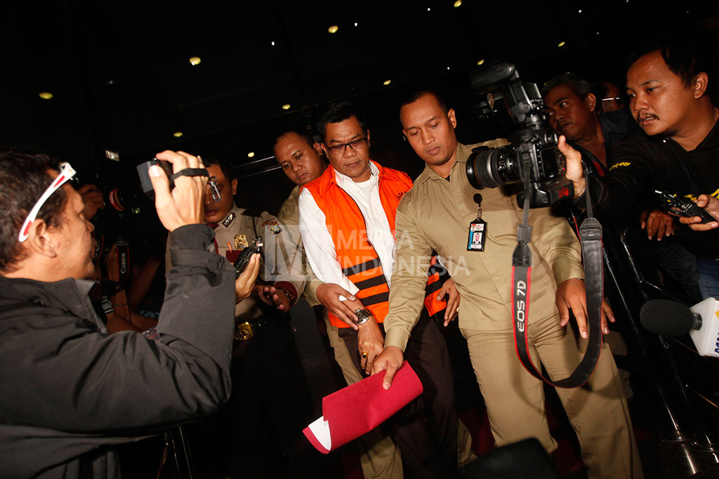 Tri Satya Santosa ketika di-OTT KPK