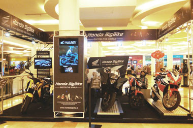 Honda Big Bike dan Respiro Ramaikan Trans Auto Expo 2015 