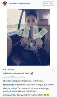 Netizen Serang Akun Media Sosial Nikita Mirzani