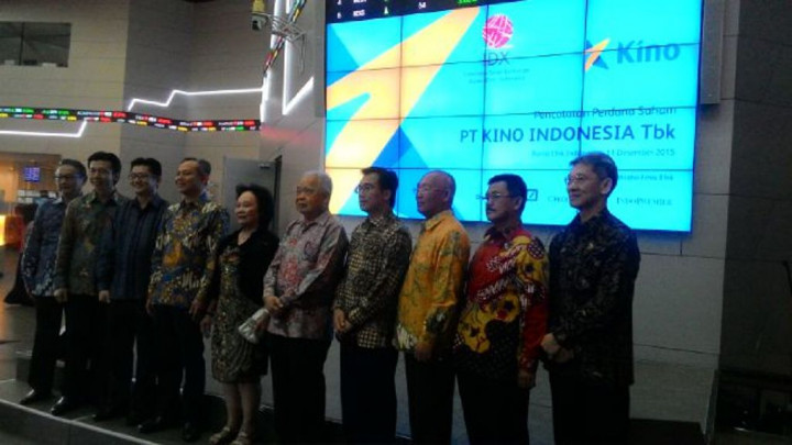 Melantai Perdana, Saham KINO Sentuh Level Tertinggi Rp4.300/Saham