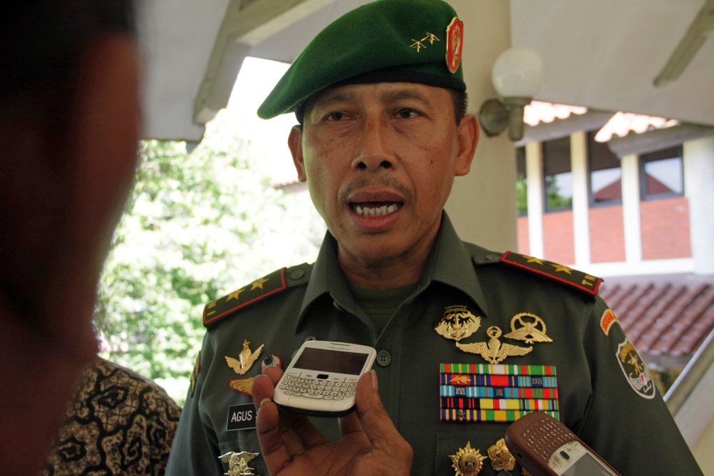 Letjen Agus Sutomo. (MI/ BARY FATHAHILAH)