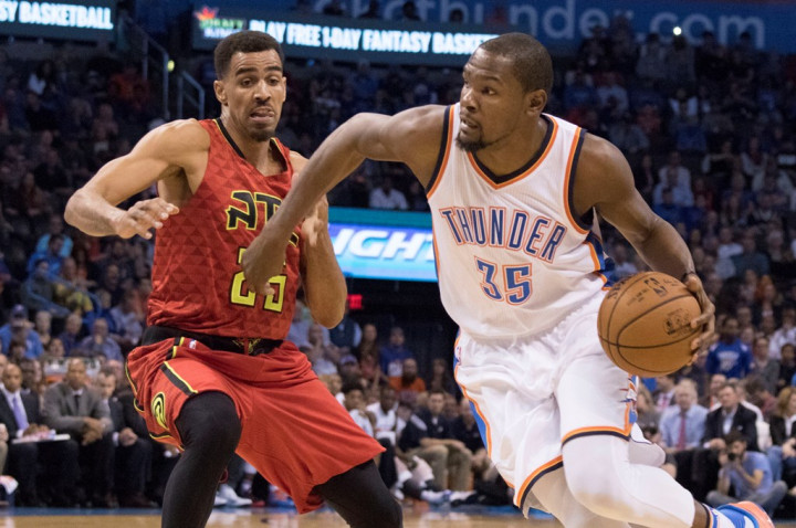  Thunder Bungkam Hawks, Durant Cetak 25 Poin