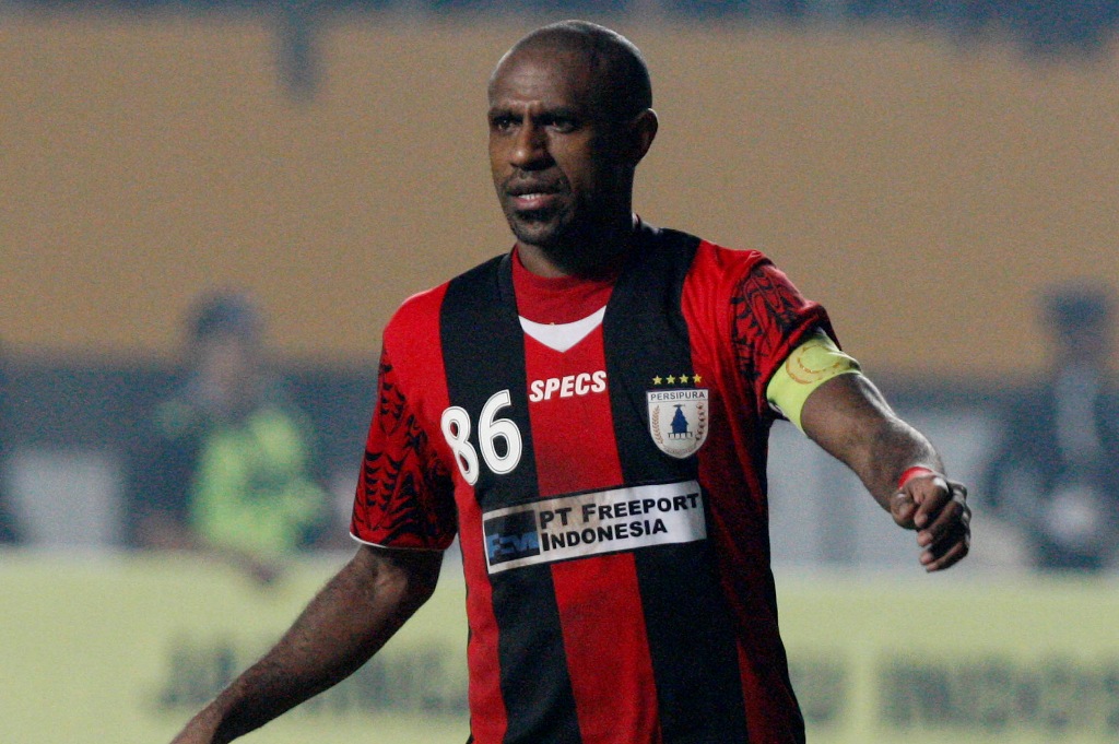 Boaz Solossa (Foto: MI/Rommy Pujianto)