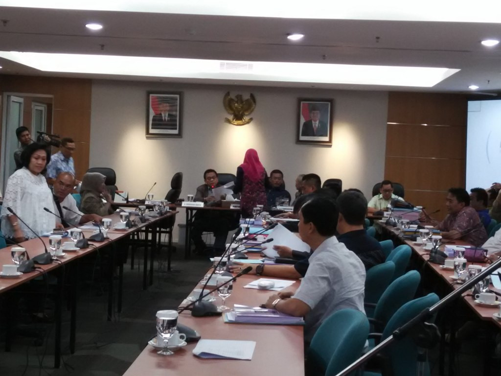 Suasana rapat Banggar DPRD. MTVN/LB Ciputri Hutabarat.