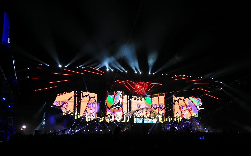 Panggung Jack U di DWP 2015. (Foto:MTVN/A. Shindu)