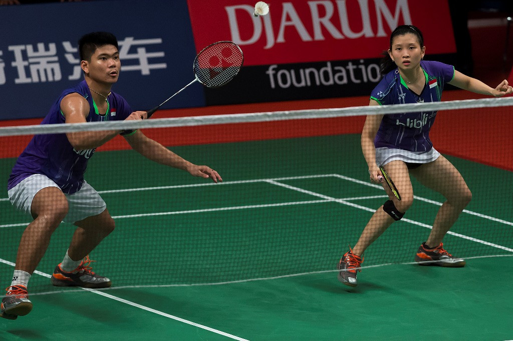  Praveen Jordan (kiri) dan Debby Susanto (kanan). (Foto: Ant/ Widodo S Jusuf)