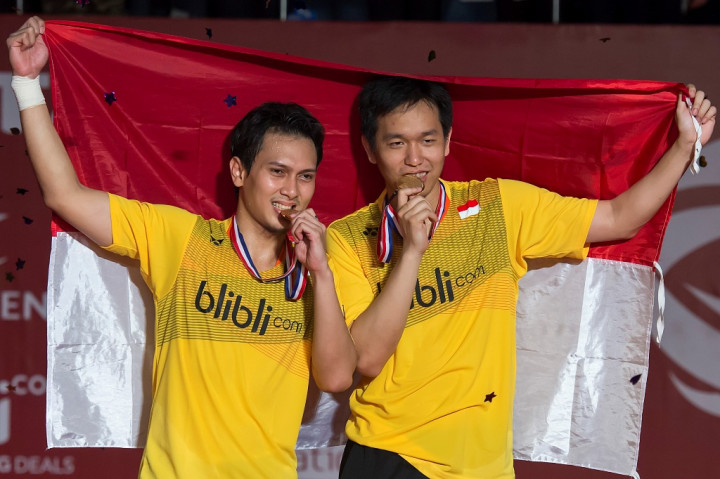 Libas Ganda Tiongkok, Ahsan/Hendra Rebut Gelar Juara di Dubai 