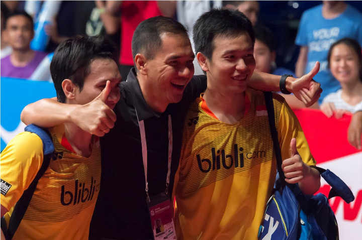 Ketum PBSI Angkat Topi untuk Prestasi Ahsan/Hendra