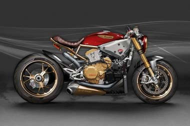 Ducati 1199 Panigale Super Cafe Racer AD Koncept 