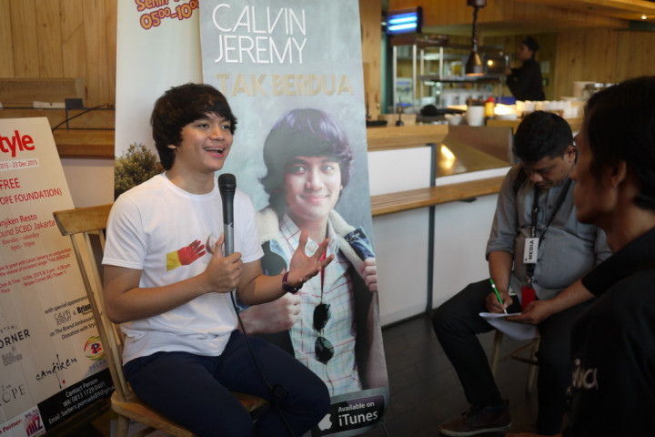 Putus Cinta, Calvin Jeremy Buat Lagu Tak Berdua