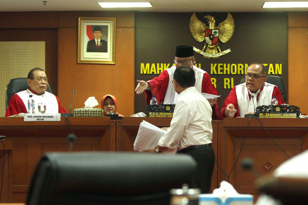 Sidang di MKD. Foto: MI