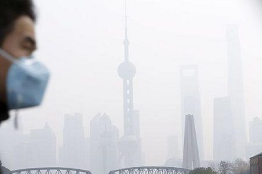 Kabut Asap di Shanghai Capai Level Berbahaya