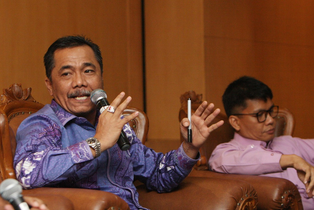 Sarifuddin Sudding (kiri). Foto: Reno Esnir/Antara