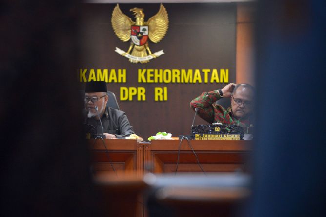 Mahkamah Kehormatan Dewan. Foto: MI/Susanto