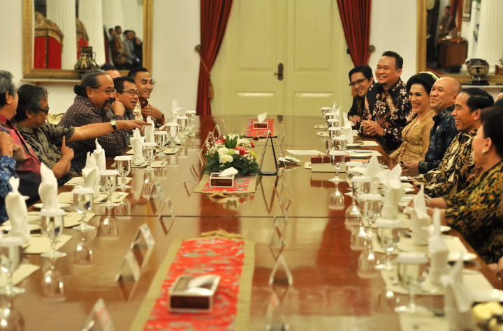 Undang Komika ke Istana, Jokowi Ngakak Lagi